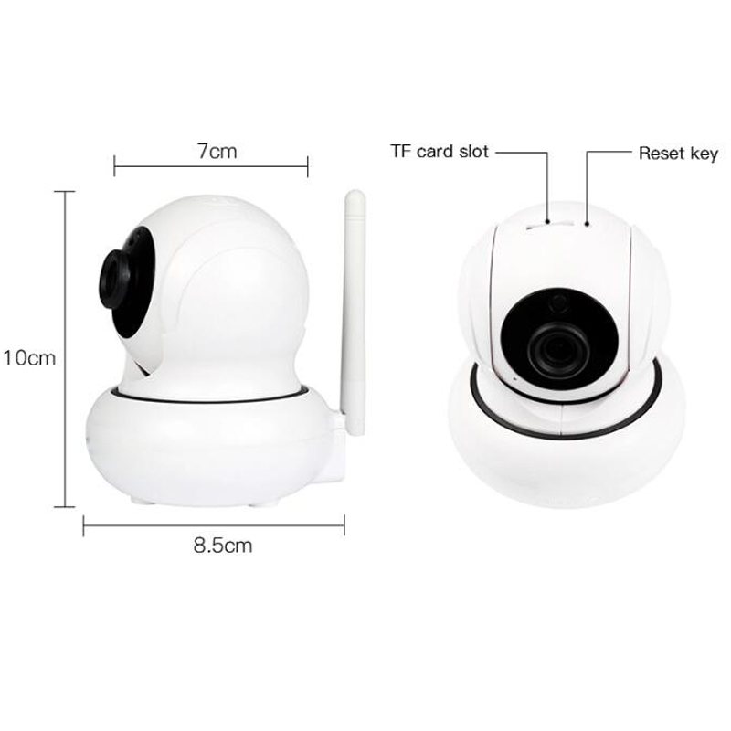 2 megapixel indoor wireless pan-tilt zoom face tracking mobile APP monitoring network